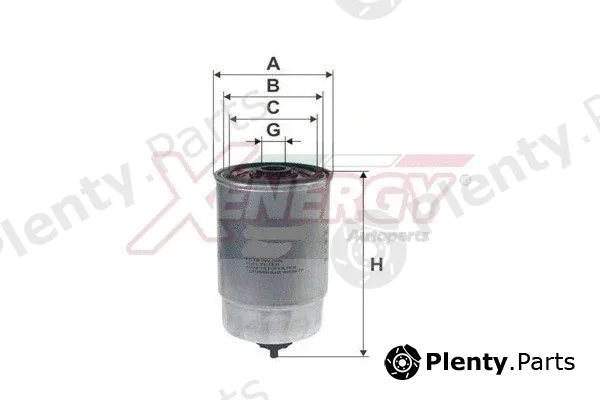 Ap Xenergy X1510405 — Fuel Filter