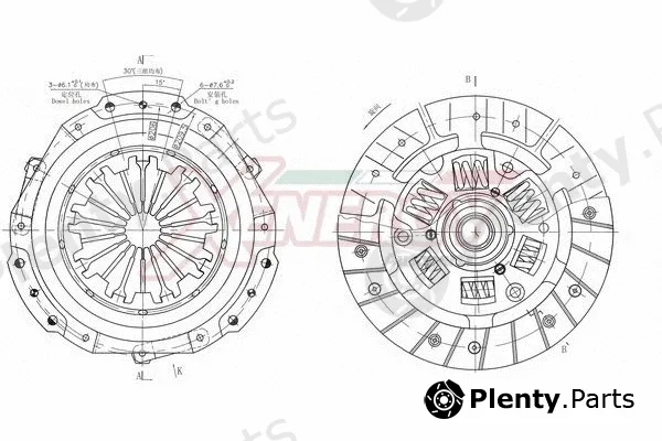 Ap Xenergy VKCTA800101 — Clutch Kit