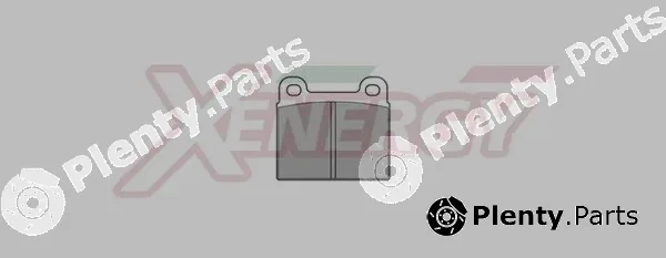 Ap Xenergy X40006 — Brake Pad Set, disc brake