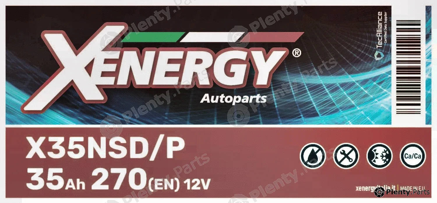 Ap Xenergy X35NSD/P — Starter Battery