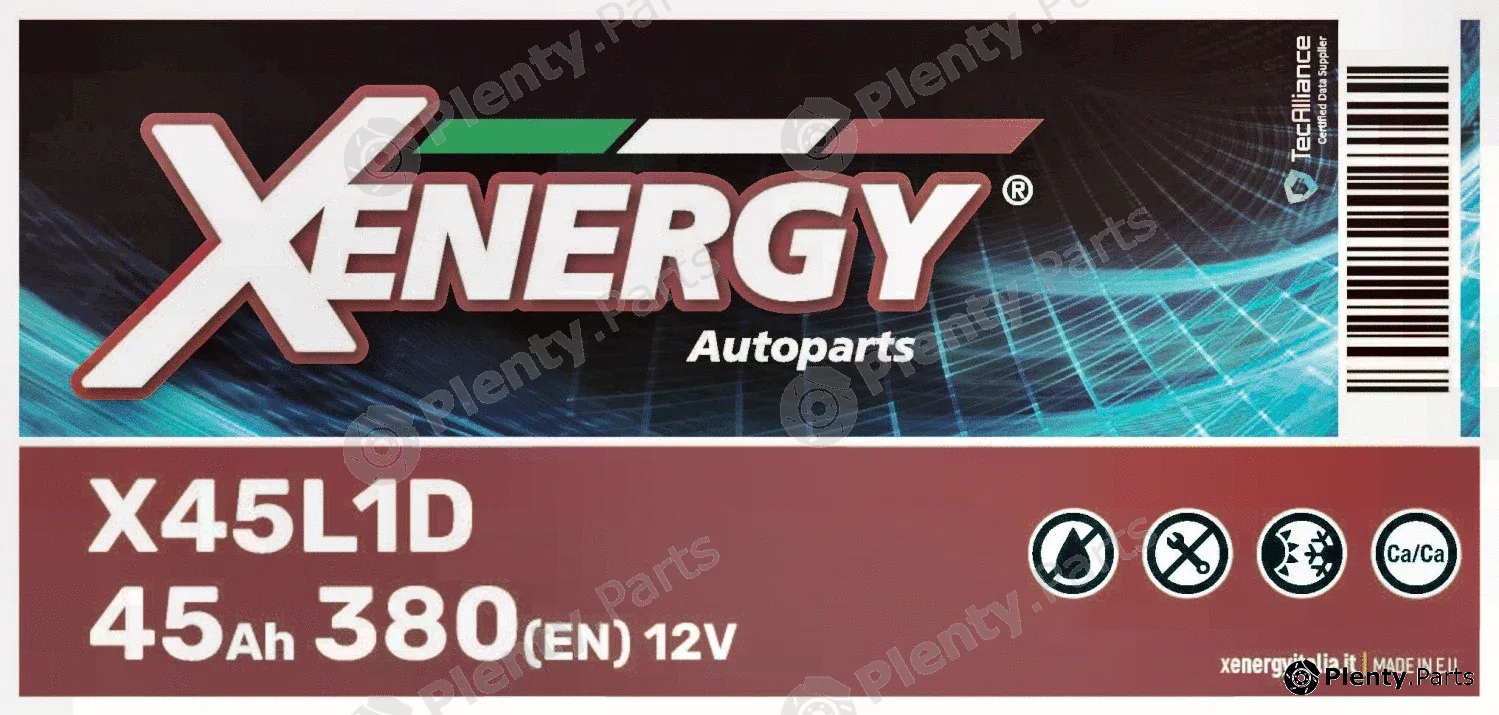 Ap Xenergy X45L1D — Starter Battery