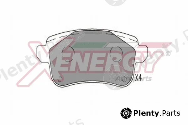 Ap Xenergy X41369 — Brake Pad Set, disc brake
