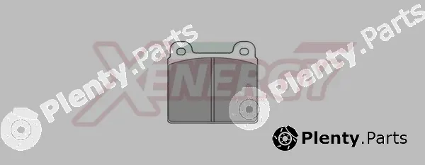 Ap Xenergy X40003 — Brake Pad Set, disc brake