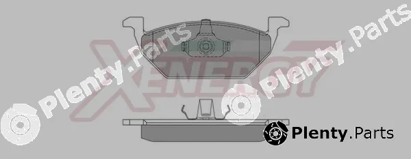 Ap Xenergy X40662 — Brake Pad Set, disc brake