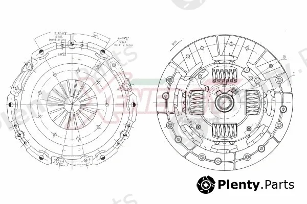 Ap Xenergy VKFDB10 — Clutch Kit