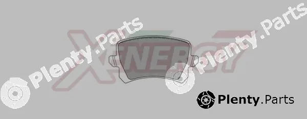 Ap Xenergy X41004 — Brake Pad Set, disc brake