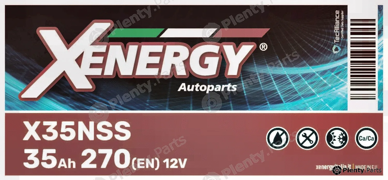 Ap Xenergy X35NSS — Starter Battery