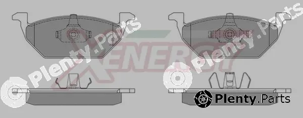 Ap Xenergy X40663 — Brake Pad Set, disc brake