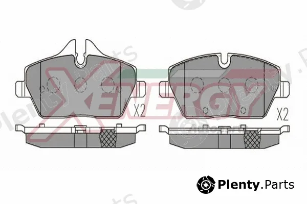 Ap Xenergy X41375 — Brake Pad Set, disc brake