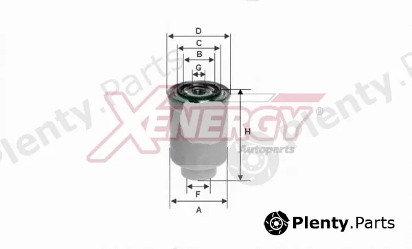 Ap Xenergy X1537400 — Fuel Filter