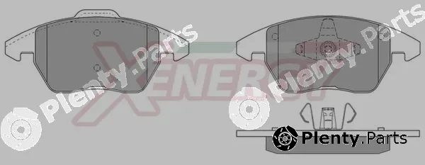 Ap Xenergy X40889 — Brake Pad Set, disc brake