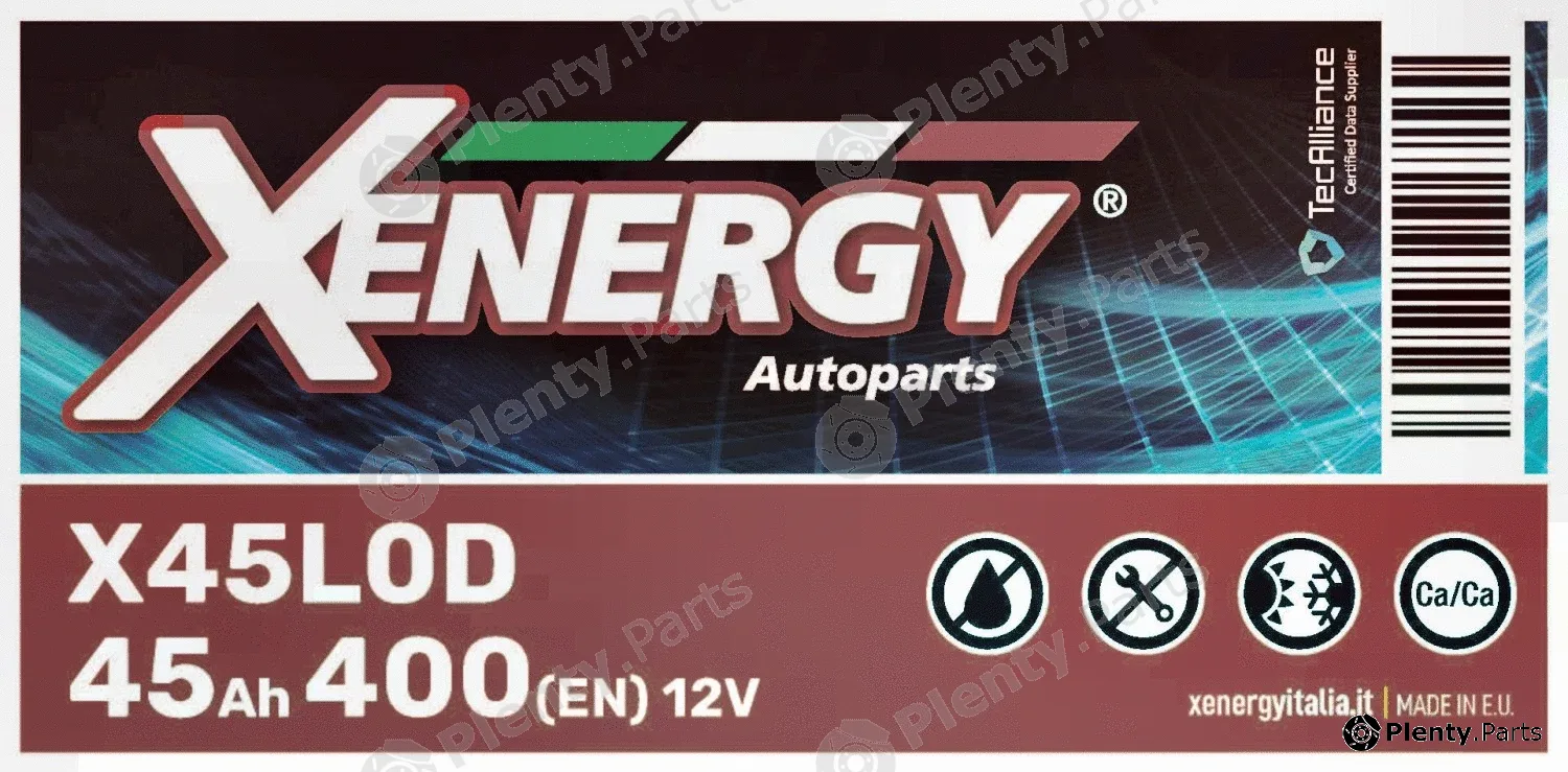Ap Xenergy X45L0D — Starter Battery