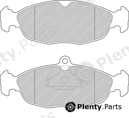 Ferodo Racing FDS732 — Brake Pad Set, disc brake