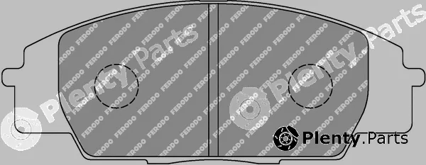 Ferodo Racing FCP1444W — Brake Pad Set, disc brake
