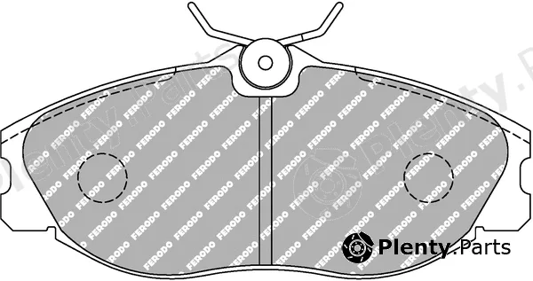 Ferodo Racing FCP1063H — Brake Pad Set, disc brake