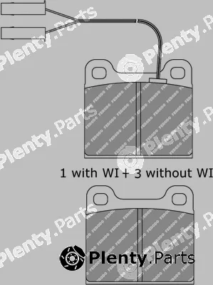 Ferodo Racing FDS2 — Brake Pad Set, disc brake
