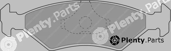 Ferodo Racing FCP206Z — Brake Pad Set, disc brake