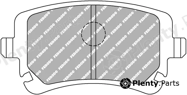 Ferodo Racing FCP1655H — Brake Pad Set, disc brake