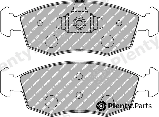 Ferodo Racing FCP4353H — Brake Pad Set, disc brake