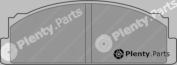 Ferodo Racing FCP22H — Brake Pad Set, disc brake