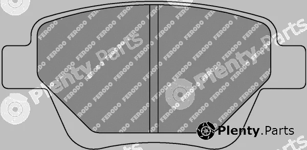 Ferodo Racing FCP4316R — Brake Pad Set, disc brake