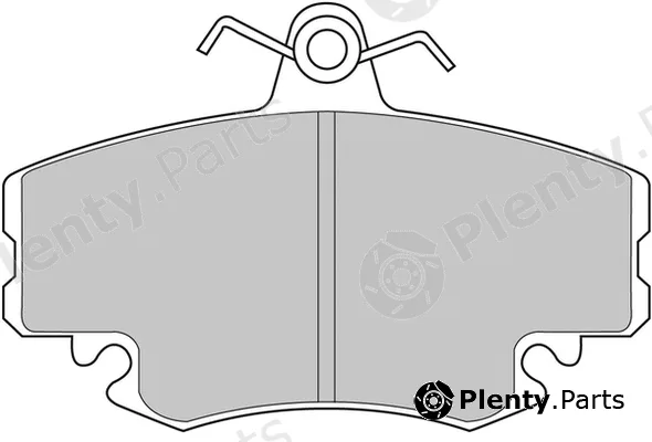 Ferodo Racing FDS845 — Brake Pad Set, disc brake