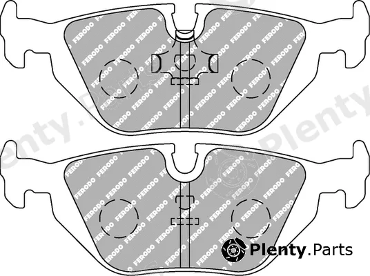Ferodo Racing FCP850R — Brake Pad Set, disc brake