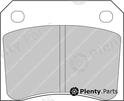 Ferodo Racing FCP815R — Brake Pad Set, disc brake