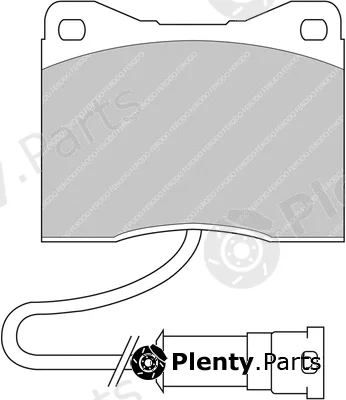 Ferodo Racing FDS399 — Brake Pad Set, disc brake