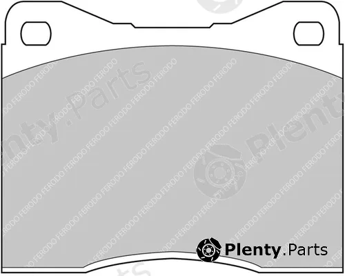 Ferodo Racing FCP399H — Brake Pad Set, disc brake