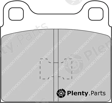Ferodo Racing FCP105R — Brake Pad Set, disc brake