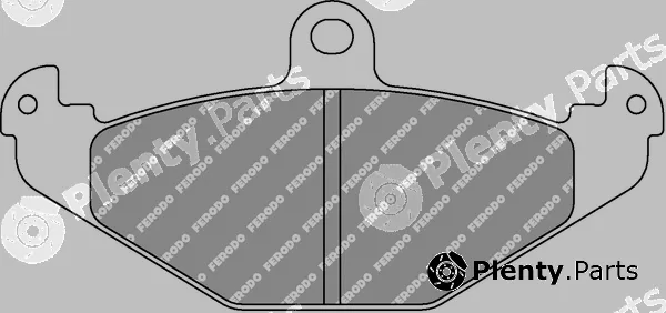 Ferodo Racing FCP878H — Brake Pad Set, disc brake