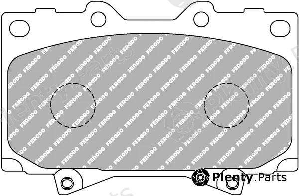 Ferodo Racing FCP1456H — Brake Pad Set, disc brake
