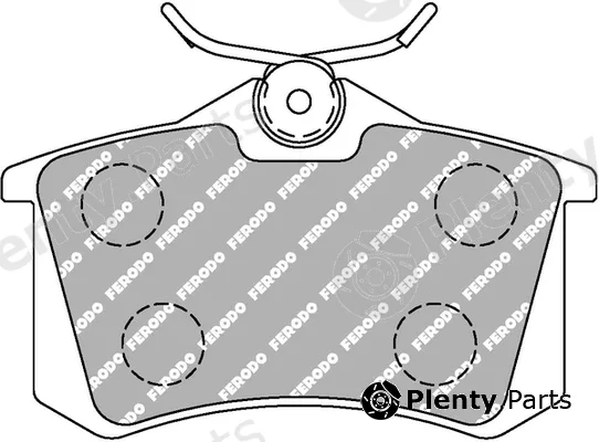 Ferodo Racing FDS1083 — Brake Pad Set, disc brake