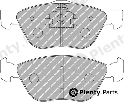 Ferodo Racing FCP1052H — Brake Pad Set, disc brake