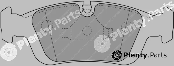 Ferodo Racing FDS1300 — Brake Pad Set, disc brake