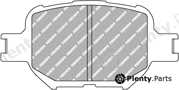 Ferodo Racing FCP1528H — Brake Pad Set, disc brake