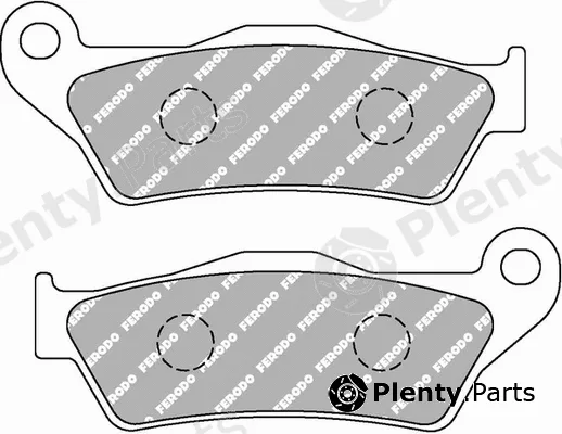 Ferodo Racing FDB2018EF — Brake Pad Set, disc brake