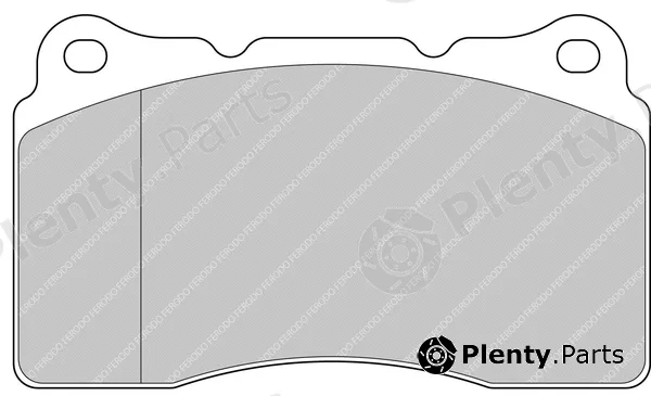 Ferodo Racing FCP1334H — Brake Pad Set, disc brake