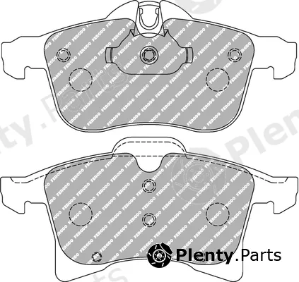 Ferodo Racing FCP1640H — Brake Pad Set, disc brake