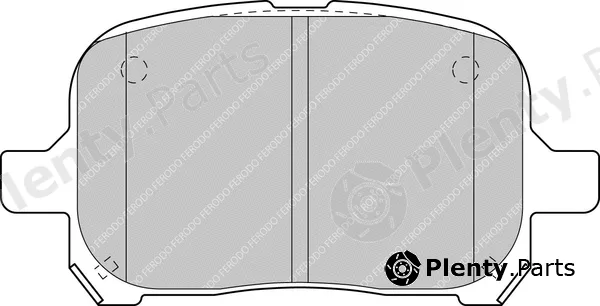 Ferodo Racing FCP1437H — Brake Pad Set, disc brake