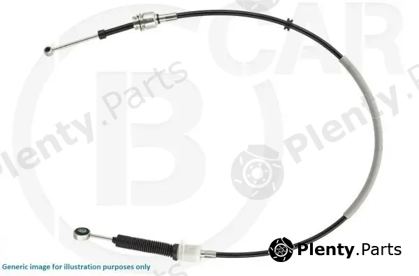 B CAR 001MN023 — Cable Pull, manual transmission