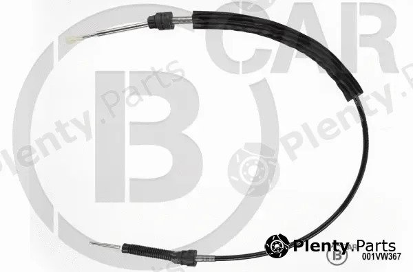 B CAR 001VW367 — Cable Pull, manual transmission
