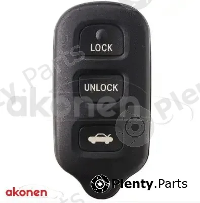 B CAR 004TY038 — Housing, car key