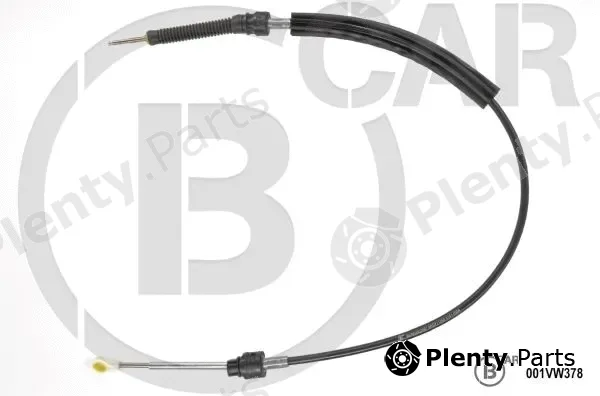 B CAR 001vw378 — Cable Pull, manual transmission
