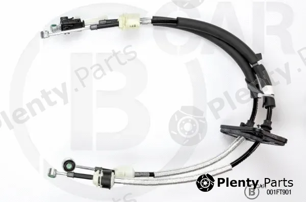B CAR 001FT901 — Cable Pull, manual transmission