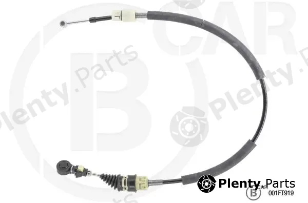 B CAR 001FT919 — Cable Pull, manual transmission