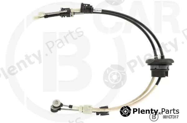 B CAR 001CT317 — Cable Pull, manual transmission