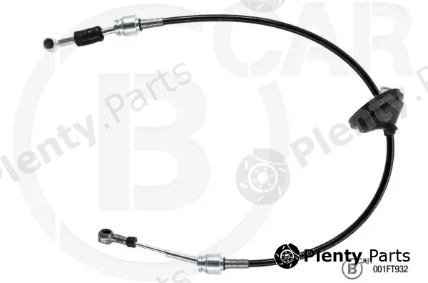 B CAR 001FT932 — Cable Pull, manual transmission
