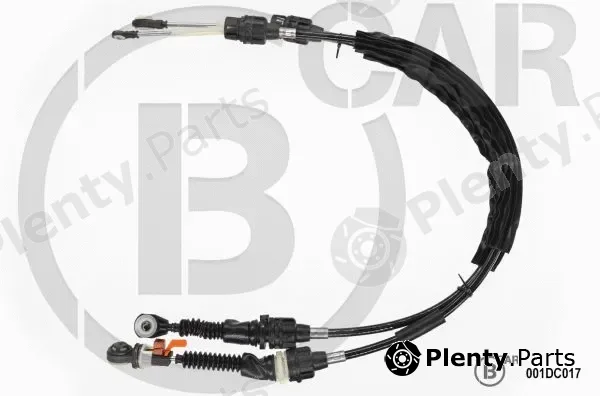 B CAR 001DC017 — Cable Pull, manual transmission